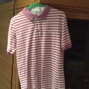 Men’s striped polo